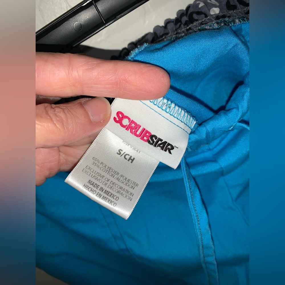 SCRUBSTAR Turquoise Drawstring Scrubs Pants - Picture 9 of 9